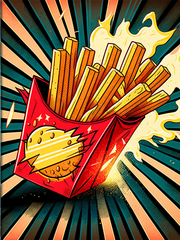 Empower Your Days: Crunchy Affirmations with Superfries Saving the World, One Bite at a Time