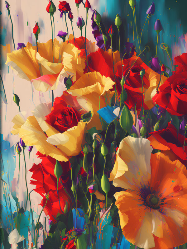 Flourish in Harmony: 222 Steps to Positivity, Wrapped in a Bouquet of Dreams