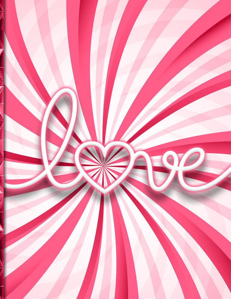 Spirals of Affection: Craft Your Path with 222 Pages of Love-Inspired Transformations