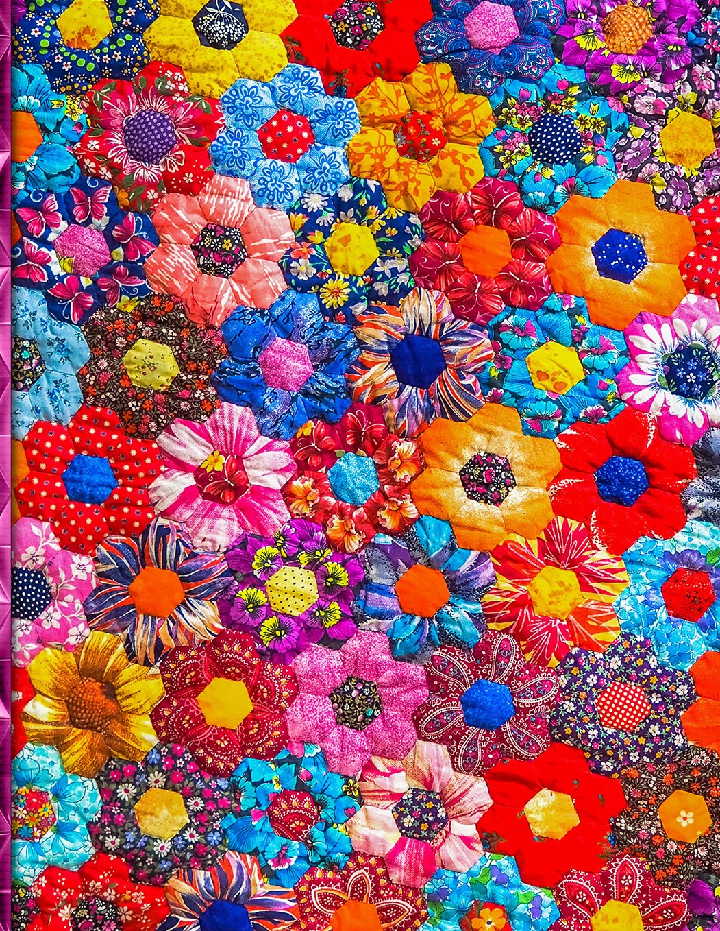 Floral Quilt Inspiration: 222 Days of Positivity and Growth