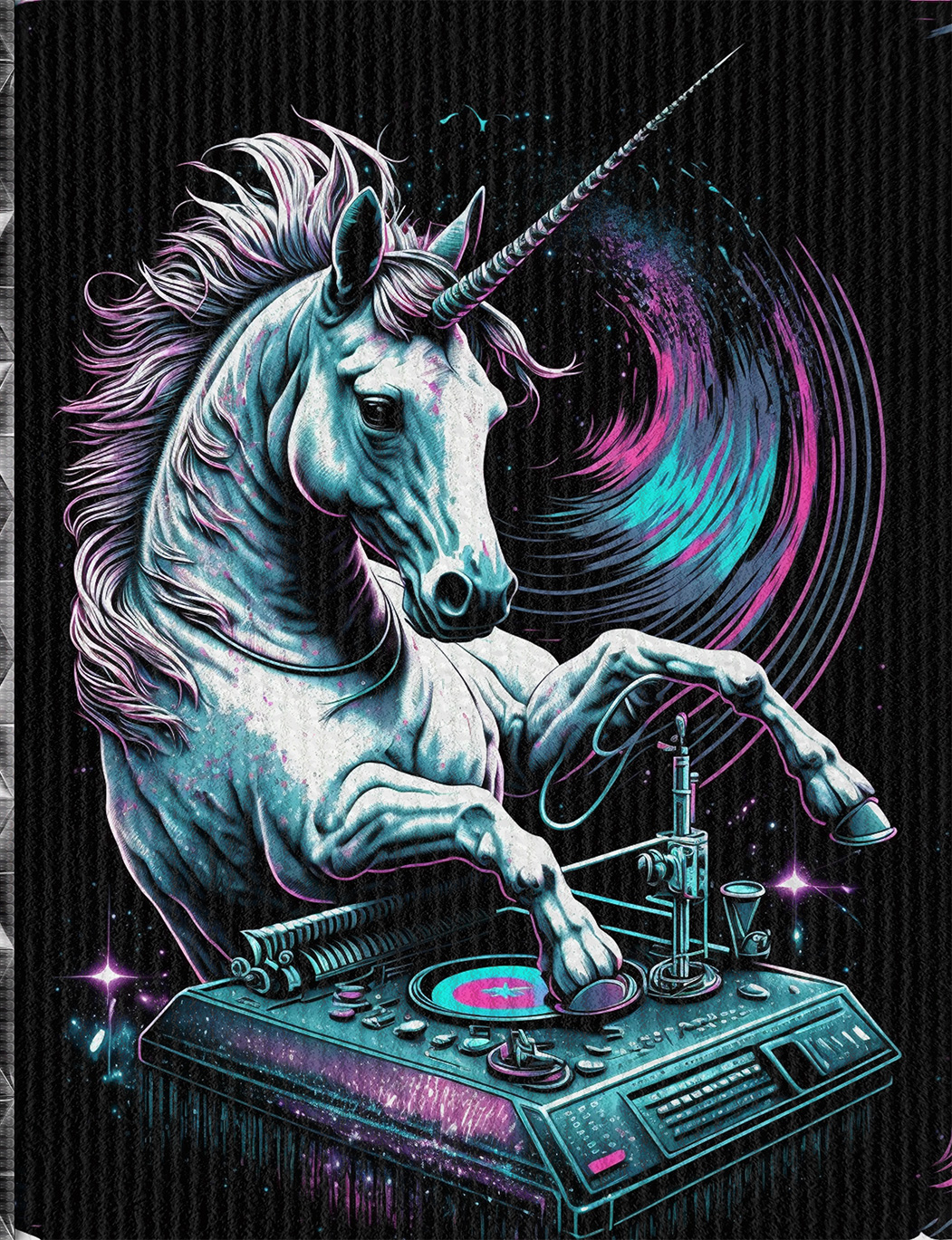 Spin Positivity: Groove-Fueled Affirmations with Your Party Unicorn