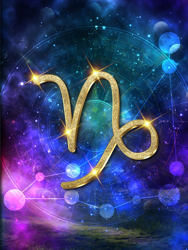 Capricorn Chronicles: Navigate Your Path with 222 Pages of Numerology Wisdom and Daily Affirmations, Wrapped in a Cosmic Capricorn Constellation Design