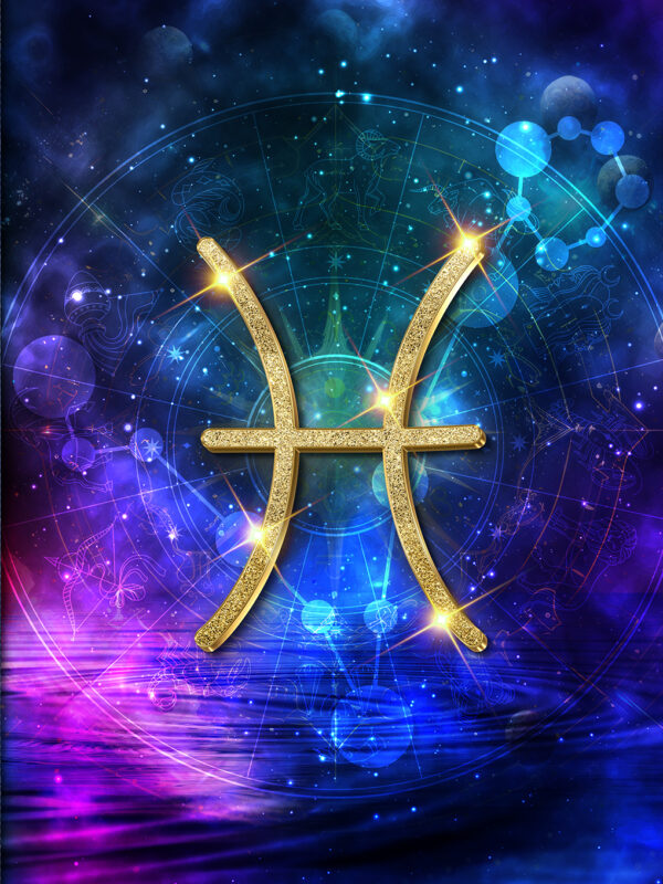 Pisces Perspectives: Navigate Life’s Currents with 222 Pages of Numerology-Inspired Wisdom and Positivity – Your Canvas for Reflection, Adorned with Abstract Art Celebrating the Essence of Pisces