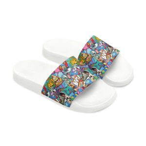 BAM! POP! Women's PU Slide Sandals