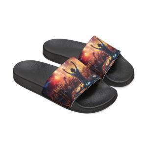 DJ Flops Men's PU Slide Sandals