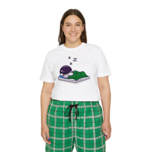 Sleepy Astronaut Women's Short Sleeve Pajama Set