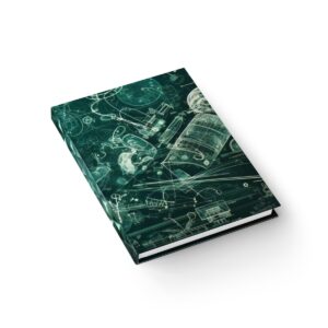 Chalked Concepts: Sketching Ideas on the Greenboard - Hardcover Ruled Line Journal