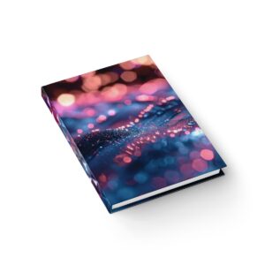 Rhythmic Resonance: Visualizing Music through Abstract Art - Hardcover Ruled Line Journal