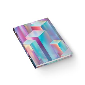 Translucent Tones: A Journal of Abstract Digital Layers - Hardcover Ruled Line Journal