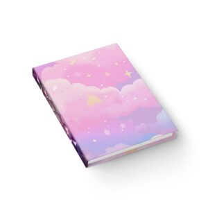 Whimsical Skies: A Dreamer's - Hardcover Ruled Line Journal