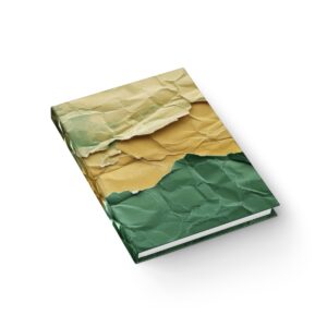 Shades of Avocado: A Journey Through Texture and Color - Hardcover Ruled Line Journal