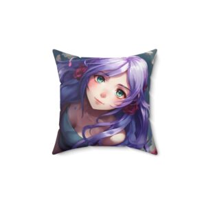 Otaku Dreams: Anime Haven Square Pillow (2 of 11) - Spun Polyester Square Pillow