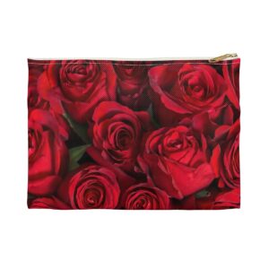 Red Roses Accessory Pouch