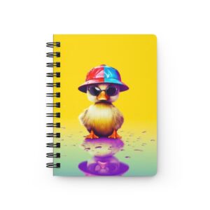 Quack Reflections: Joyful Journeys in a Ducky's World - Spiral Bound Journal