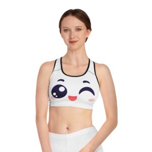 Kawaii Power Through It Sports Bra