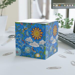 Dandelion Note Cube