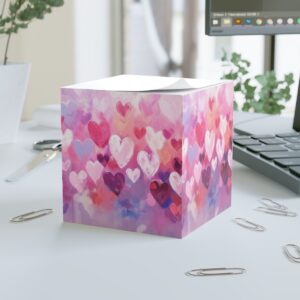 Cute Love Note Cube