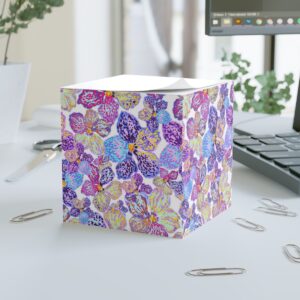 Flowers Note Cube