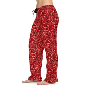 Bandana Red Women's Pajama Pants