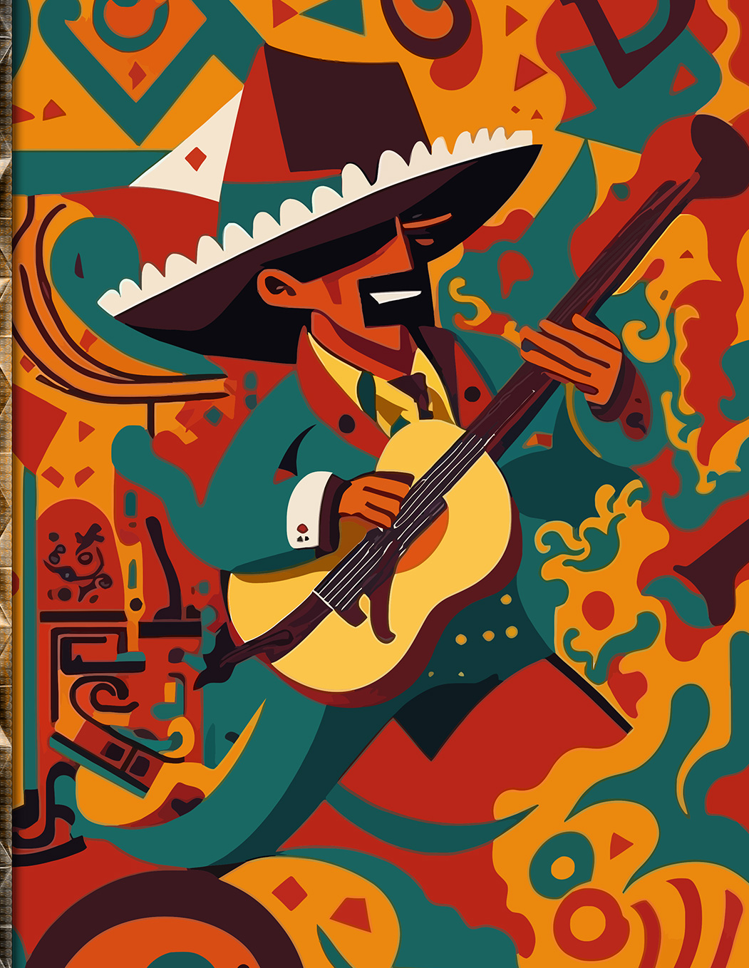 Melodic Affirmations: 222 Numerology-Infused Pages of Harmony and Inspiration with a Mariachi Muse