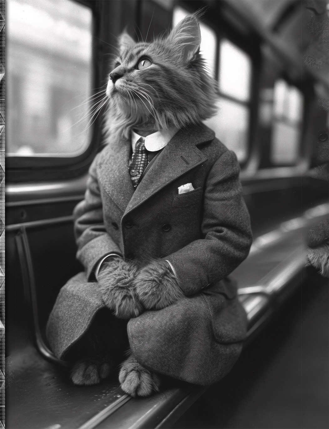 Adventure Awaits with a Dapper Cat at the Helm