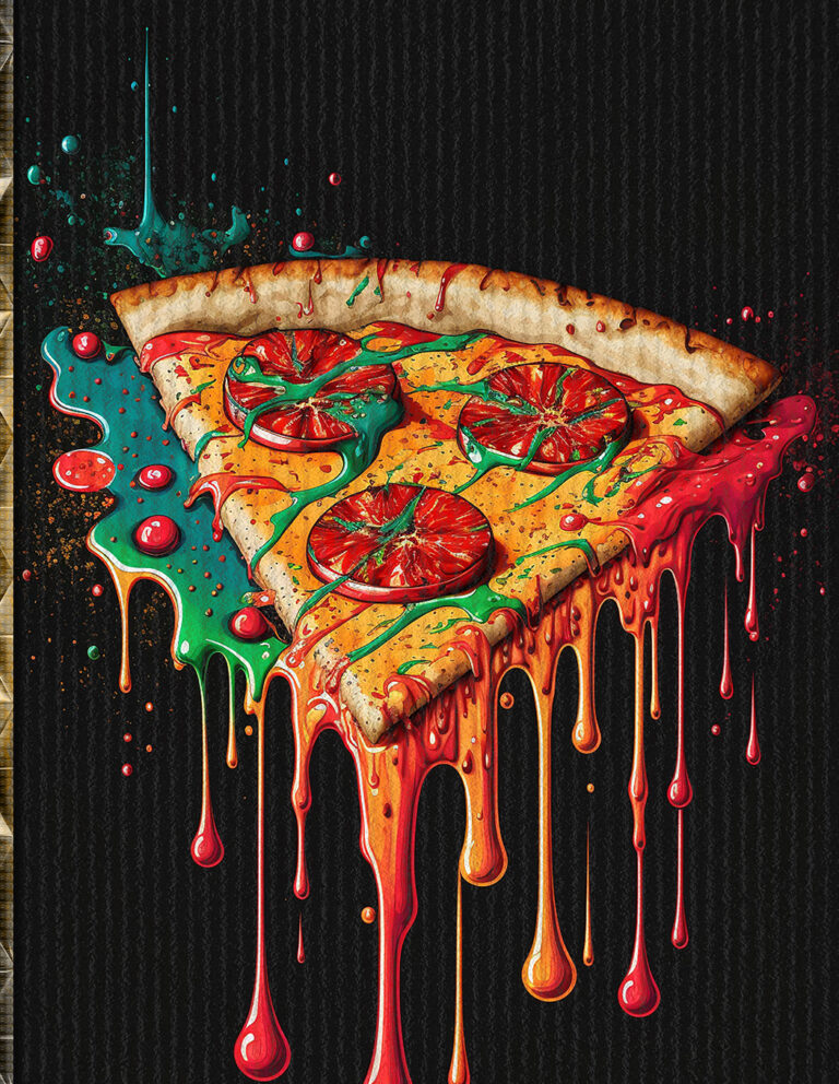 Slice of Creativity: Paint Your Path with Flavorful Affirmations