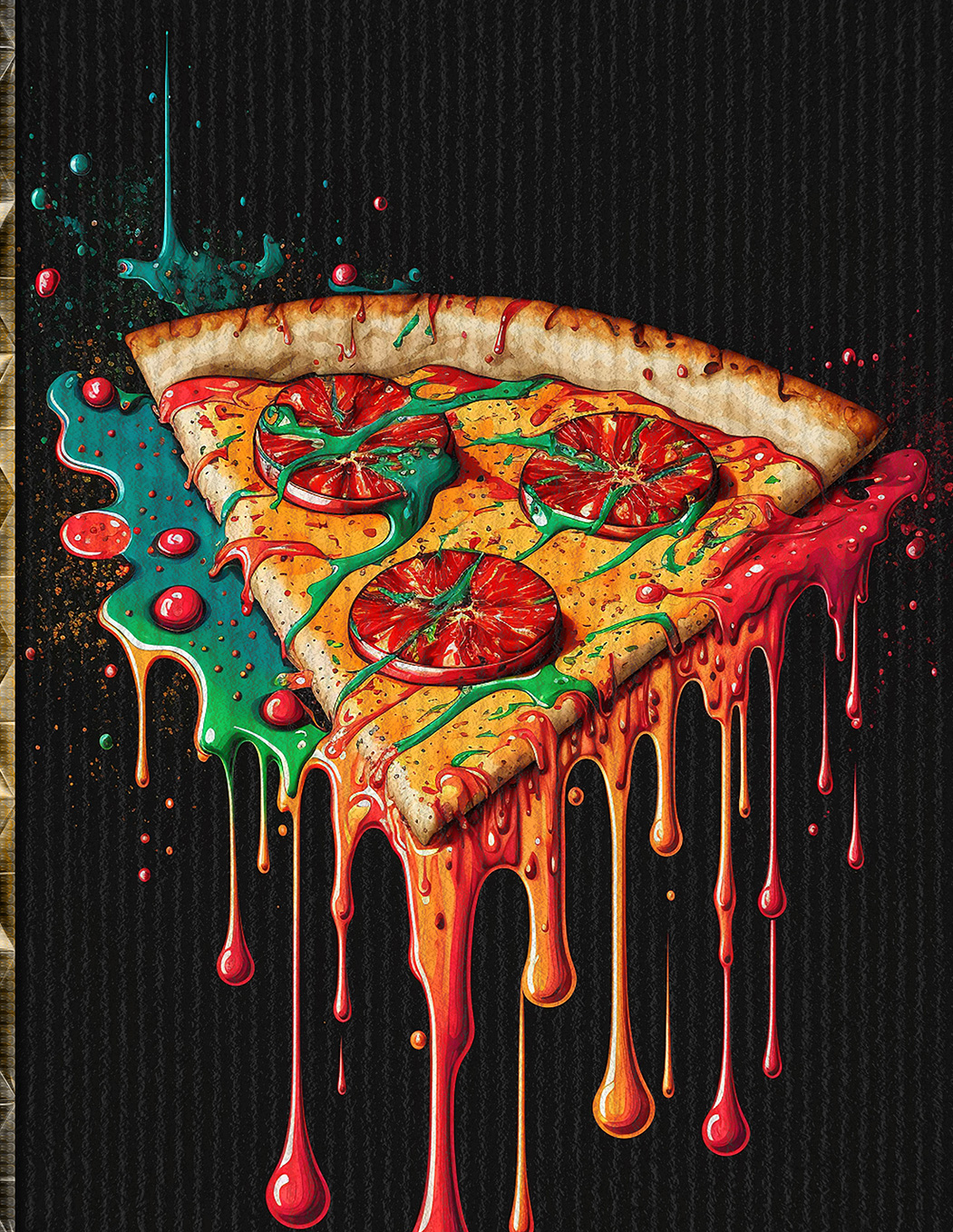 Slice of Creativity: Paint Your Path with Flavorful Affirmations