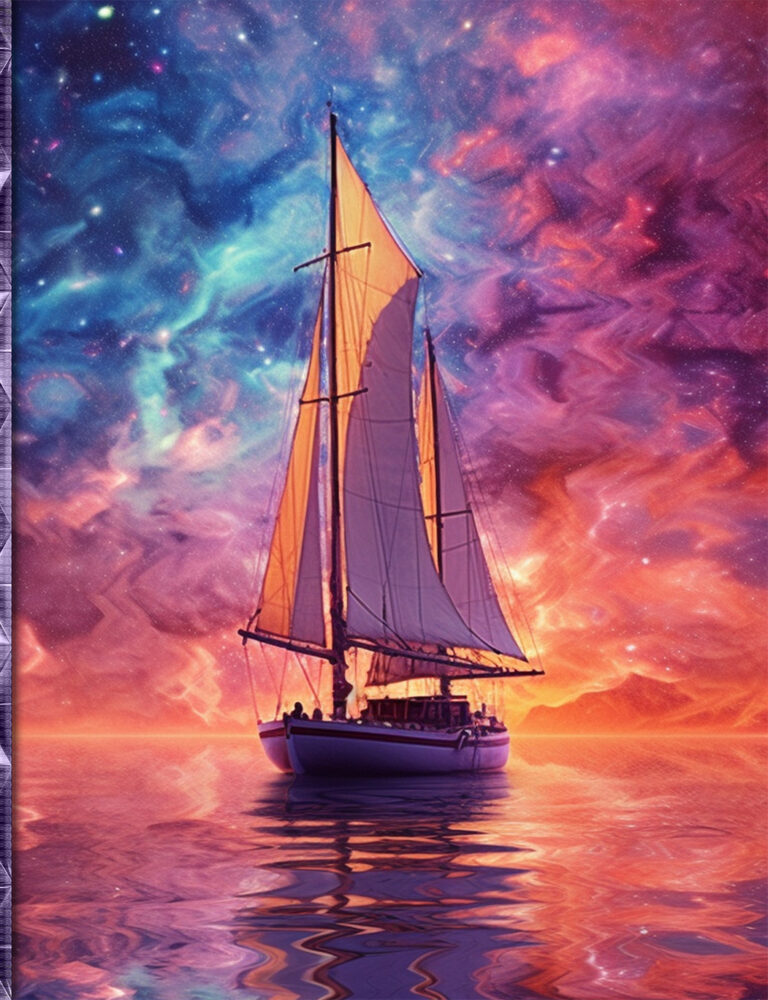 Sailing Serenity: Navigating Life’s Tranquil Waters and Radiant Horizons