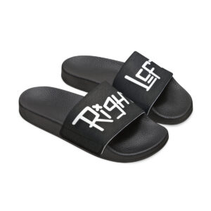 Right & Left 😂 Men's PU Slide Sandals