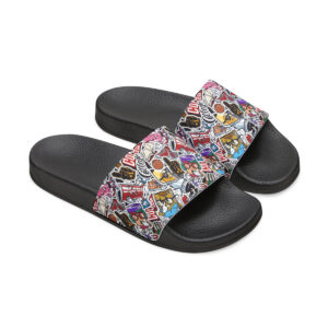 Stickers Stickers Men's PU Slide Sandals