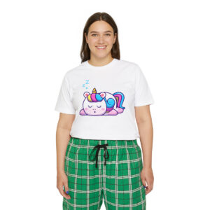 Sleepy Unicorn Women's Short Sleeve Pajama Set