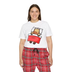 Sleepy Cow Women's Short Sleeve Pajama Set