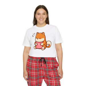 Sleepy Doggy Women's Short Sleeve Pajama Set