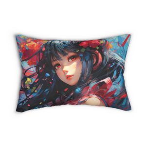 Otaku Dream: Anime Essence Lumbar Pillow (6 of 6) - Spun Polyester Lumbar Pillow