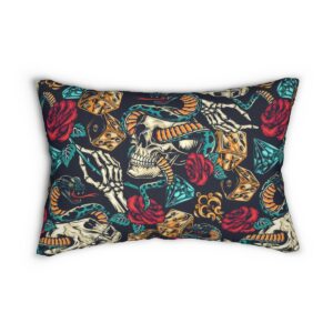Hardy Tattoo Vibes Lumbar Pillow