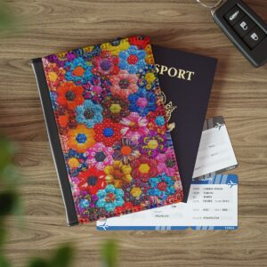 Patchwork Flowers Passport Cover