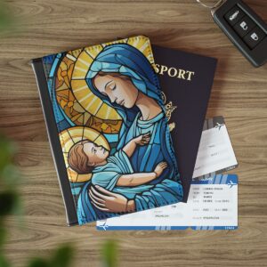 Baby Jesus & The Virgin Mary Passport Cover