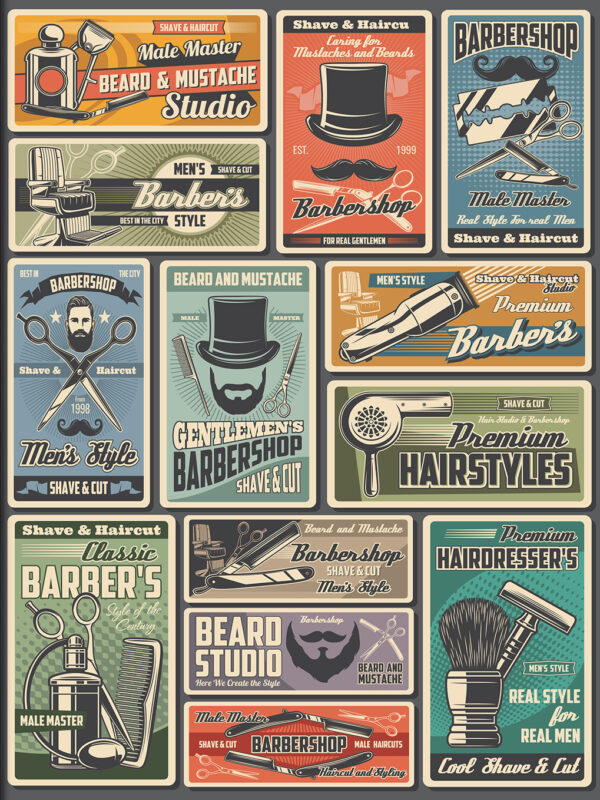 Trimming the Edges of Destiny: 222 Affirmations Inspired by Vintage Barbershop Wisdom